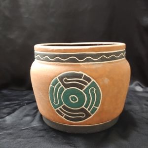 Handmade Mexican ceramic pot